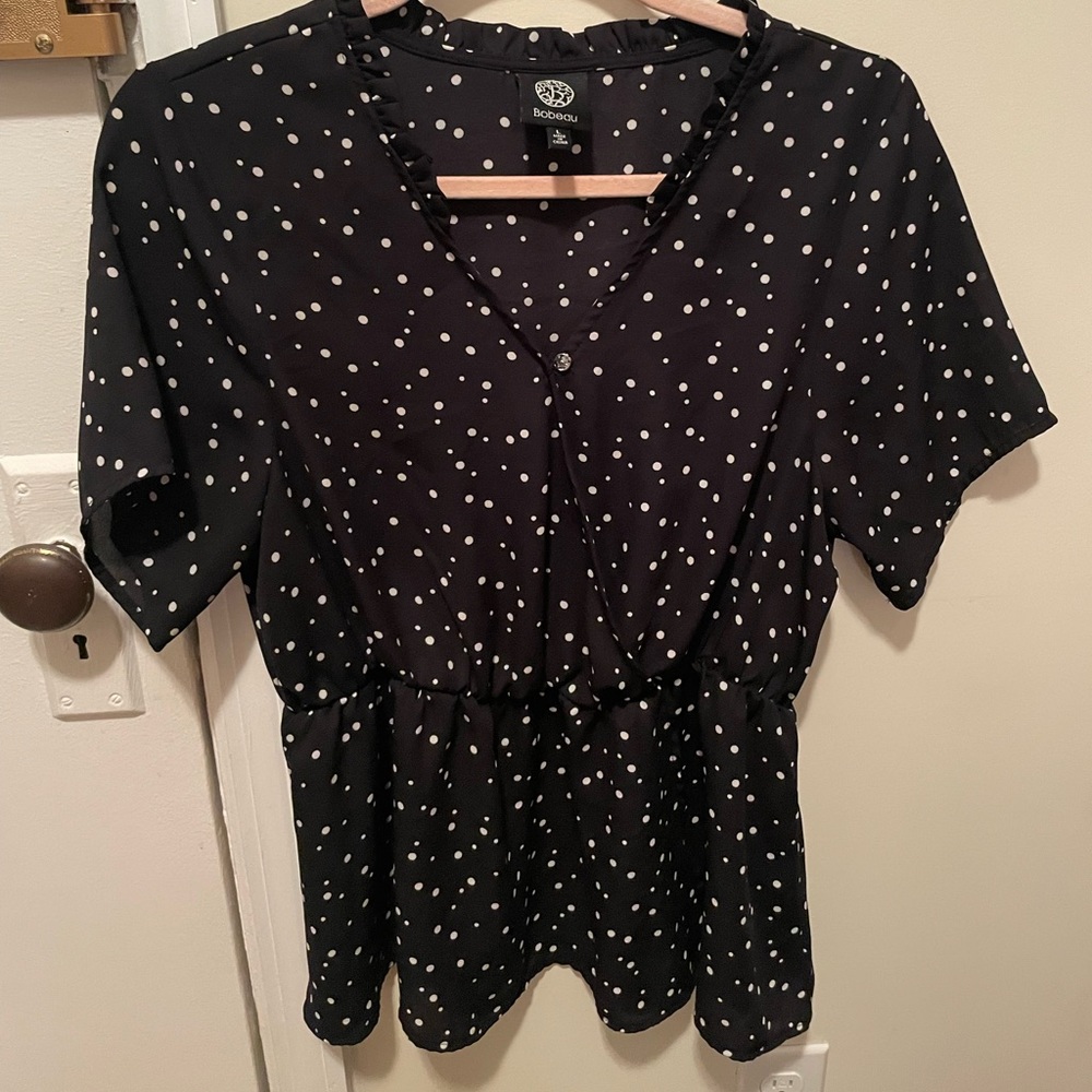 Blake blouse with dots